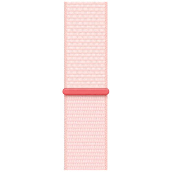 Apple Watch Series 9 GPS + Cellular 41mm Pink Aluminum Case with Light Pink Sport Loop (MRJ13)