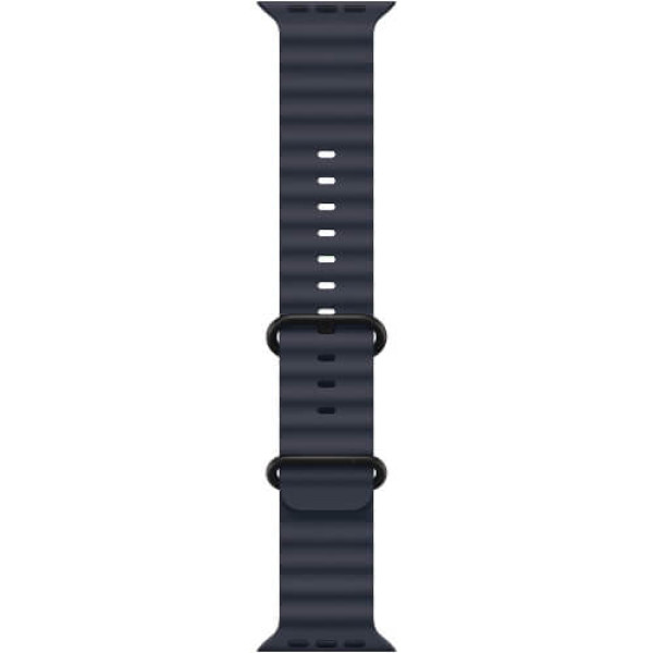 Apple Watch Ultra 2 Black Titanium Case with Navy Ocean Band (MYPA3)