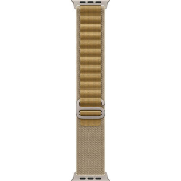 Apple Watch Ultra 2 Natural Titanium Case with Tan Alpine Loop Small (MX4E3)