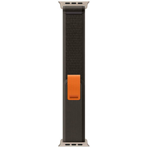 Apple Watch Ultra Titanium Case with Black/Gray Trail Loop - S/M (MQF43/MQFW3)