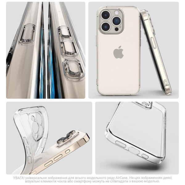 Чехол ArmorStandart Air для Samsung S25 Ultra Camera cover Clear (ARM81595)