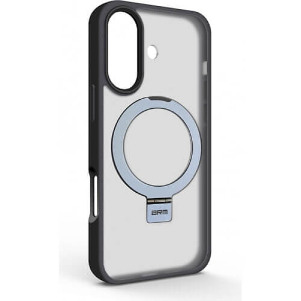 Чехол-накладка ArmorStandart Unit Stand для Apple iPhone 16 Plus Black (ARM78729)