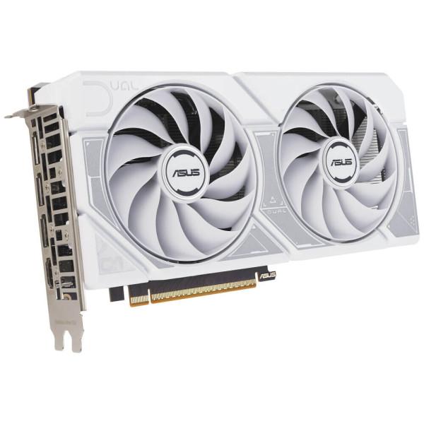 Видеокарта ASUS GeForce RTX5060 DUAL O8G WHITE (90YV0N15-M0NA00)