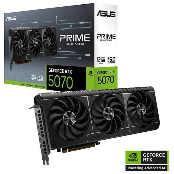 Видеокарта ASUS GeForce RTX5070 PRIME 12G (90YV0M11-M0NA00)