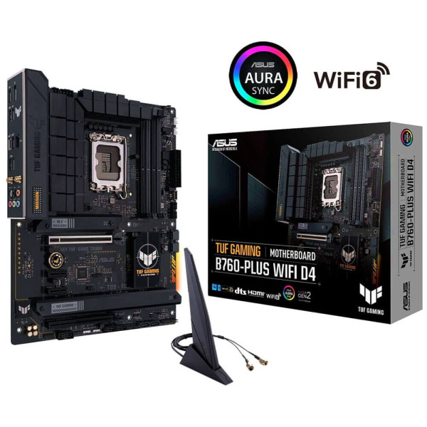 Материнская плата ASUS TUF GAMING B760-PLUS WIFI D4 (90MB1DF0-M0EAY0)