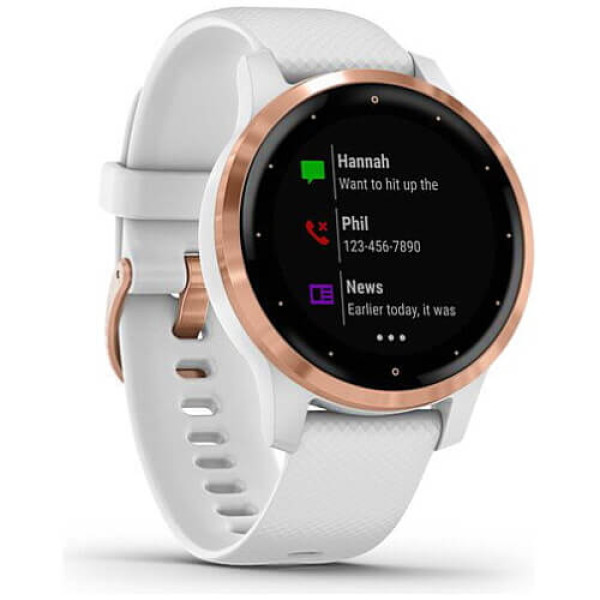 Смарт-часы Garmin Vivoactive 4S White/Rose Gold (010-02172-21/010-02172-23) ГАРАНТИЯ 12 мес.