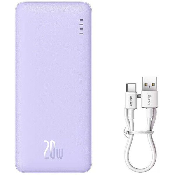 Внешний аккумулятор Baseus Airpow 10000 mAh 20W Nebula Purple (P10022801513-00)