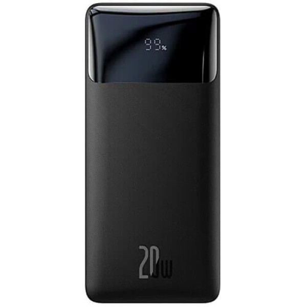 Внешний аккумулятор Baseus PowerBank Bipow Overseas 20W 30000mAh Black (PPBD050401)