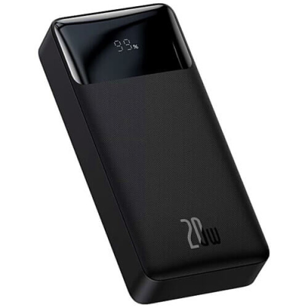 Внешний аккумулятор Baseus Bipow Digital Display Powerbank 20W Overseas Edition 20000mAh Black (PPBD050501)