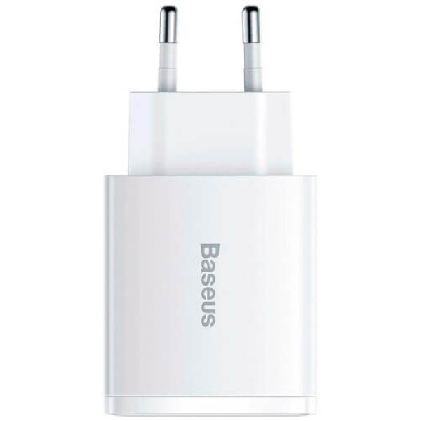 Сетевое зарядное устройство Baseus Compact Quick Charger 30W White (CCXJ-E02)