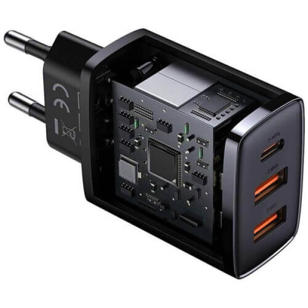 Сетевое зарядное устройство Baseus Compact Quick Charger 30W Black (CCXJ-E01)