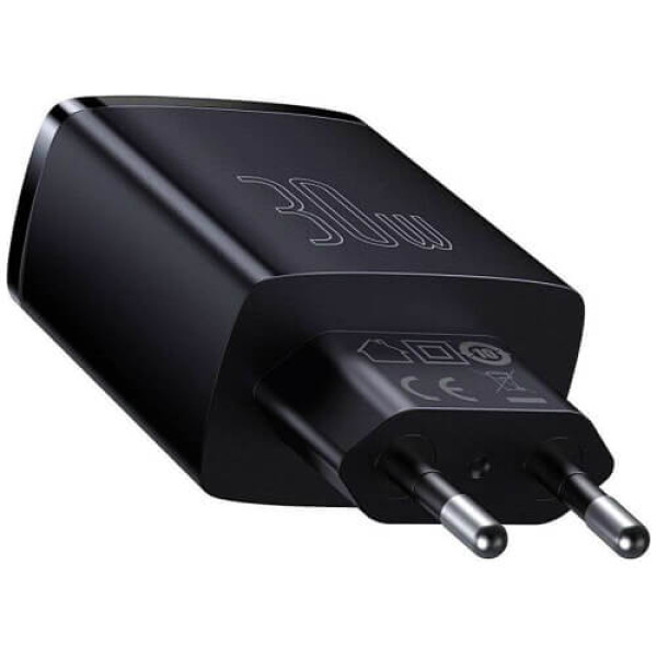Сетевое зарядное устройство Baseus Compact Quick Charger 30W Black (CCXJ-E01)