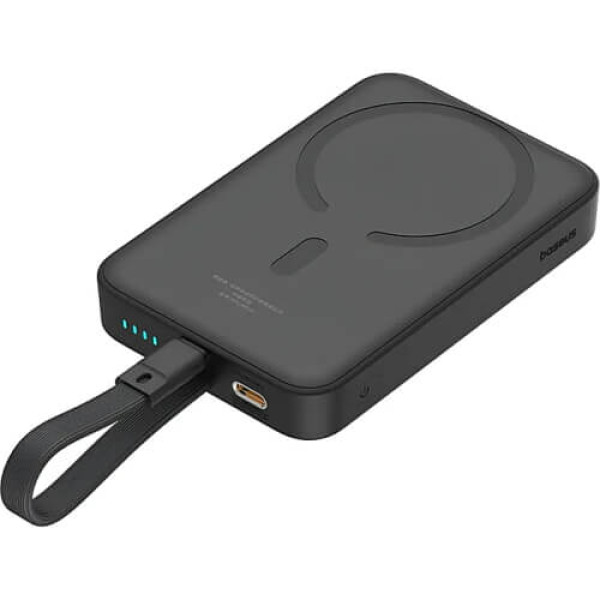 Внешний аккумулятор Baseus Magnetic Mini Wireless Fast Charge iP Edition 10000mAh 20W Cluster Black (P10022109113-00)