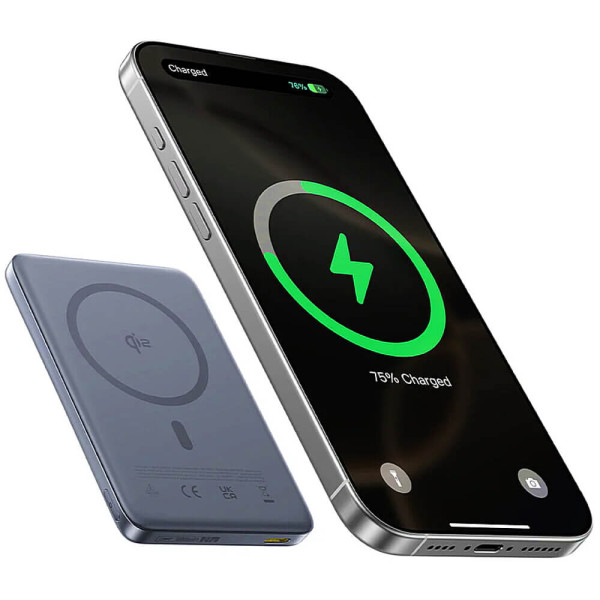Внешний аккумулятор Baseus PicoGo Ultra-Slim Qi2 Magnetic 10000 mAh (E0027200)