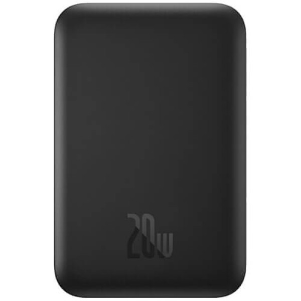 Внешний аккумулятор Baseus Power Bank 6000mAh Magnetic Wireless Quick Charge 20W Black (PPCX020001)