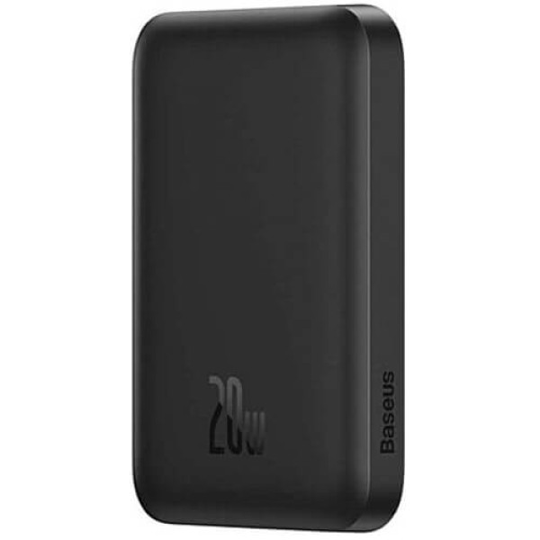 Внешний аккумулятор Baseus Power Bank 6000mAh Magnetic Wireless Quick Charge 20W Black (PPCX020001)