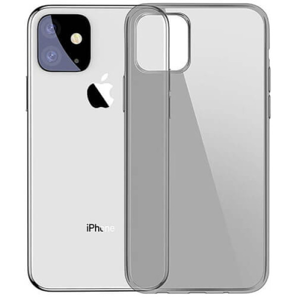 Чехол-накладка Baseus Simple Series Case For iPhone 11 Transparent Black