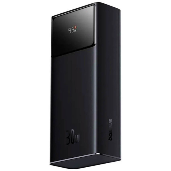 Внешний аккумулятор Baseus Star-Lord Display 30W 20000 mAh Black (P10022904113-00)