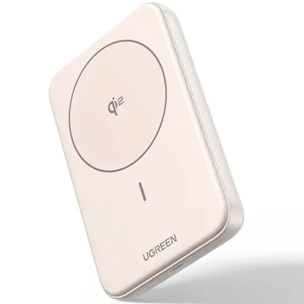 Внешний аккумулятор UGREEN 10000mAh 30W QI2 Beige (35925)