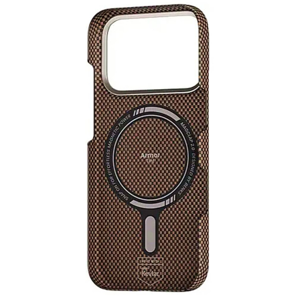 Чехол Benks Armor Tint (1000D) Kevlar Case for iPhone 17 Pro Max with MagSafe Gold (6948005963422)