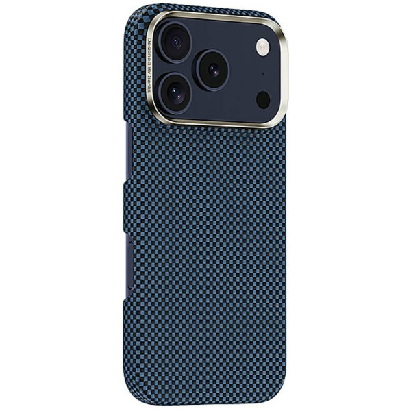 Чехол-накладка Benks Armor Tint (1000D) Kevlar Case for iPhone 17 Pro with MagSafe Blue (6948005962364)