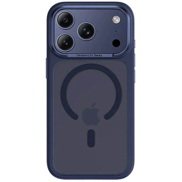 Чехол Benks Mist Case for iPhone 17 Pro Max with MagSafe Blue (6948005919245)