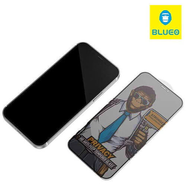Защитное стекло Blueo 2.5D Silk Narrow Border Tempered Glass Privacy iPhone 13/13 ProBlack (NPB14-13 6.1)