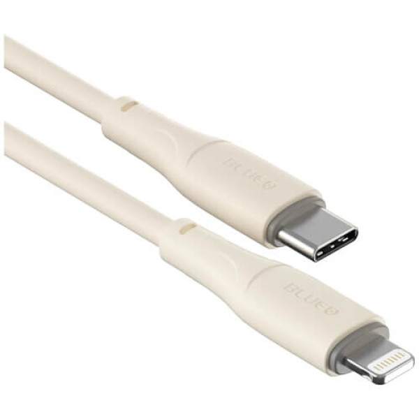 Кабель Blueo Ape Legend USB-C to Lightning Fast Charging Cable Creamy White/Grey (BC5950CL-G)