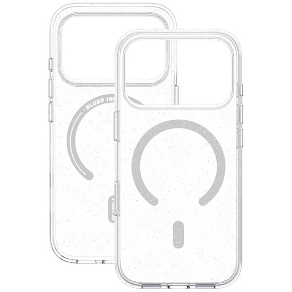 Чехол Blueo Crystal Drop PRO Case for iPhone Air with MagSafe Glitter Transparent (B41-I17AGTR(M))