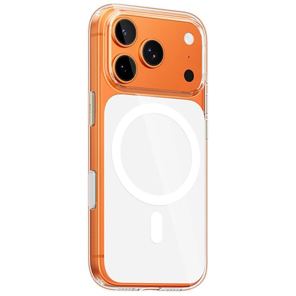 Чехол-накладка Blueo Crystal Drop PRO Case for iPhone 17 Pro with MagSafe (Original Style) Transparent (BL096-I17P)
