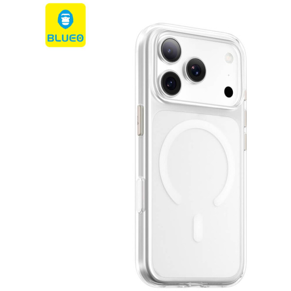 Чехол-накладка Blueo Crystal Drop PRO Case for iPhone 17 Pro with MagSafe Transparent (B41-I17PTR(M))