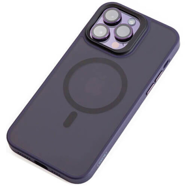 Чехол-накладка Blueo Frosted Anti-Drop Case for iPhone 14 Pro with MagSafe Purple (BK5777-14P-PRPL)
