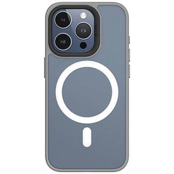 Чехол-накладка Blueo Frosted Anti-Drop Case for iPhone 15 Pro with MagSafe Grey (BK5934-I15PGR)