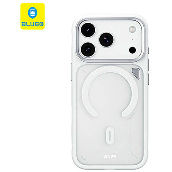 Чехол Blueo Frosted Anti-Drop Case for iPhone 17 with MagSafe White (BL058)
