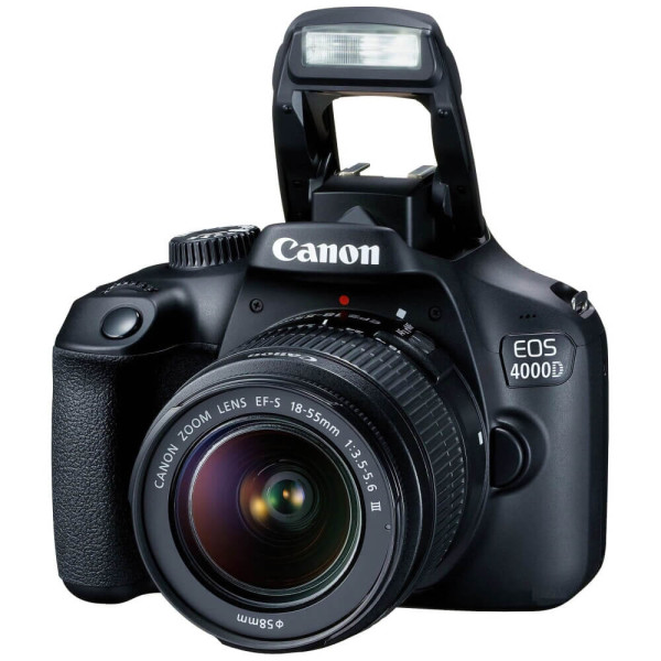 Зеркальный фотоаппарат Canon EOS 4000D Kit (18-55mm) (3011C004)