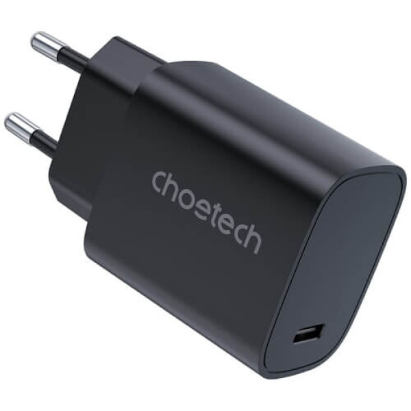 Сетевое зарядное устройство Choetech 20W Charger Black (Q5004-WH-BK)