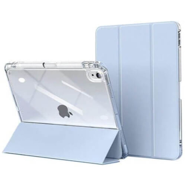 Чехол Comma for iPad Pro 11'' (M4-M5) Joy PU with Pencil Slot Series Light Blue