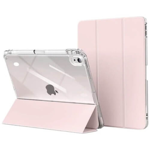 Чехол Comma for iPad Pro 13'' (M4-M5) Joy PU with Pencil Slot Series Light Pink