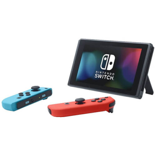 Портативная игровая приставка Nintendo Switch with Neon Blue and Neon Red Joy-Con ГАРАНТИЯ 3 мес.