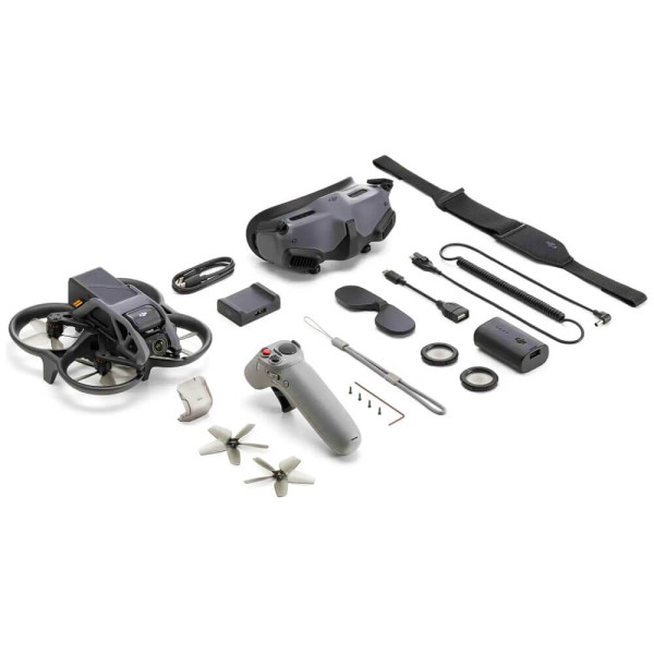FPV дрон DJI Avata Pro View Combo with Goggles 2 and Motion Controller (CP.FP.00000110.01, CP.FP.00000115.01)