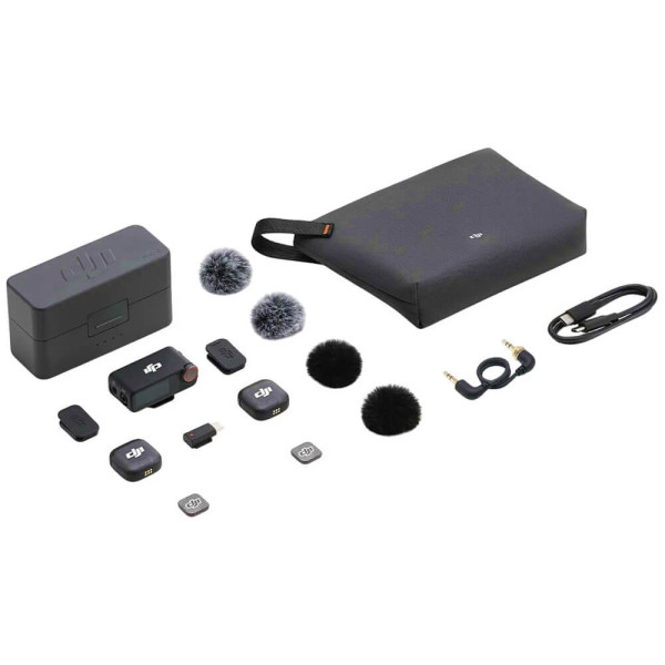 Микрофонная радиосистема DJI MIC 3 2TX + 1RX + Charging Case (CP.RN.00000480.01)