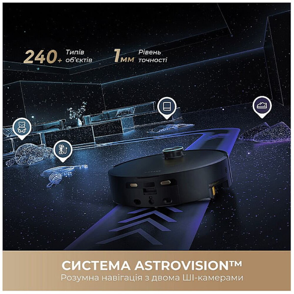 Робот-пылесос Dreame Aqua 10 Ultra Track Complete Black (RLR81CE-1-BL) ГАРАНТИЯ 3 мес.