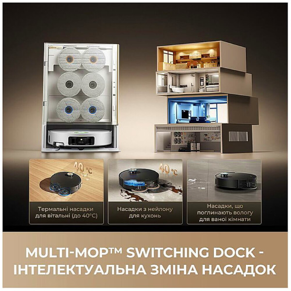 Робот-пылесос с влажной уборкой Dreame Bot MatriX 10 Ultra Black (RLX95CE-bl) ГАРАНТИЯ 12 мес.