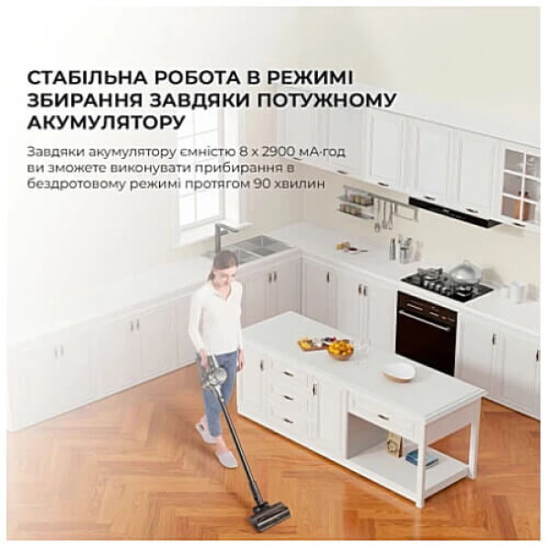 Вертикальный+ручной пылесос (2в1) Dreame Cordless Vacuum Cleaner R20 (VTV97A) ГАРАНТИЯ 12 мес.