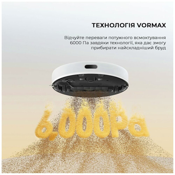 Робот-пылесос с влажной уборкой Dreame D9 MAX White Gen 2 (RLD34GA-Wh) ГАРАНТИЯ 3 мес.