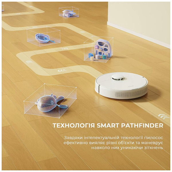 Робот-пылесос с влажной уборкой Dreame D9 MAX White Gen 2 (RLD34GA-Wh) ГАРАНТИЯ 12 мес.
