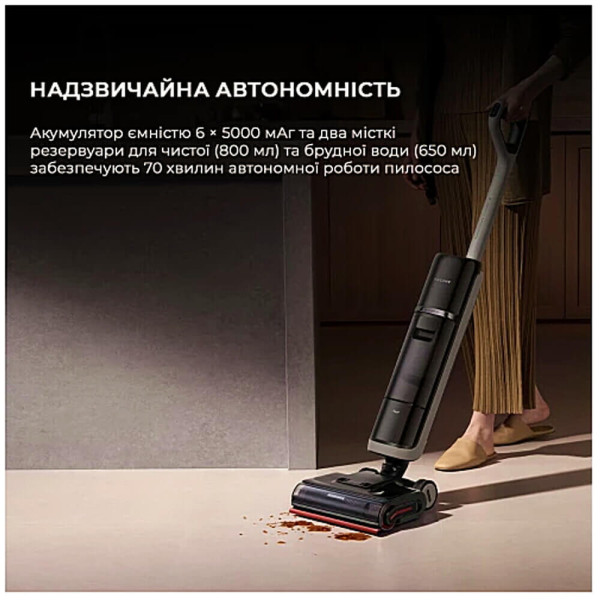 Моющий вертикальный пылесос Dreame H15ProHeat (HHR48A) ГАРАНТИЯ 12 мес.