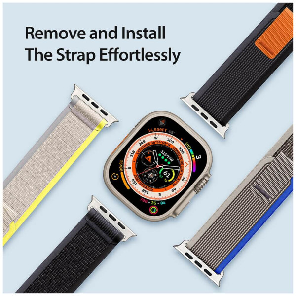 Ремешок Dux Ducis YJ Series for Apple Watch 40/41/42mm (Black Blue)