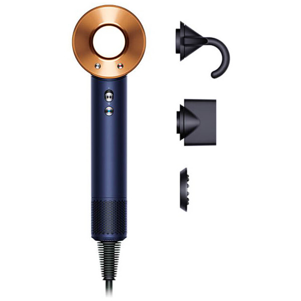 Фен Dyson HD07 Supersonic Straight+Wavy Prussian Blue/Rich Copper (113277-01) ГАРАНТИЯ 12 мес.