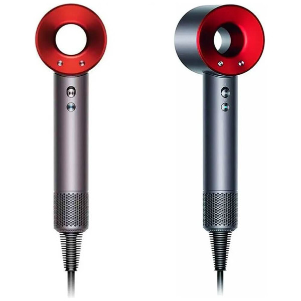 Фен Dyson HD08 Supersonic Nickel/Red (565266-01) ГАРАНТИЯ 3 мес.